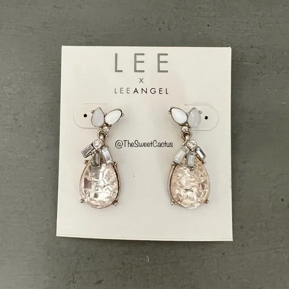 Lee by Lee Angel Tear Drop Earrings - Picture 5 of 6